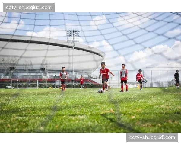 “最后一块大型屏幕吊装完毕，青岛青春足球场成为北方首个‘全环屏’球场”